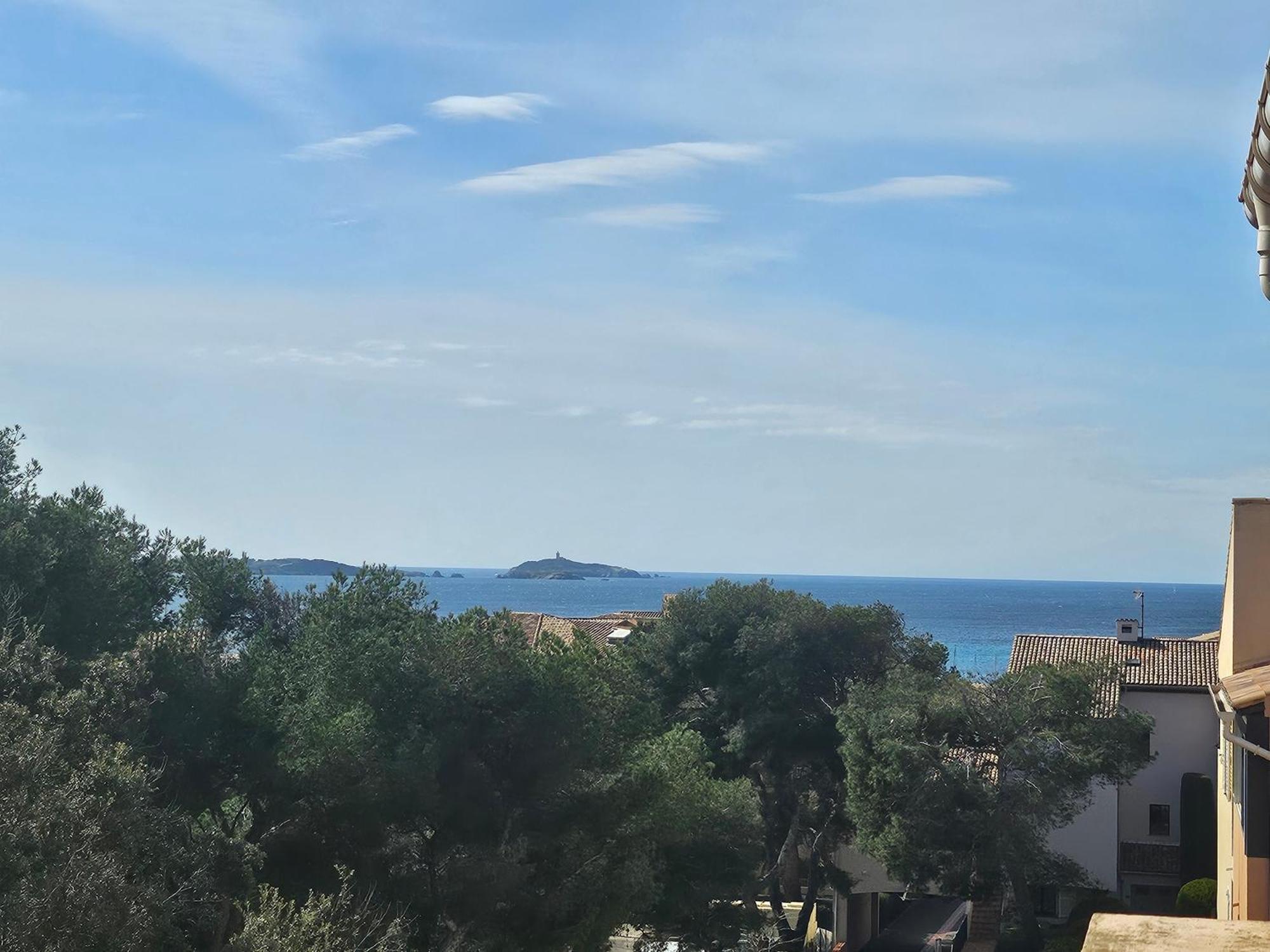 Domaine De La Coudouliere, T2 Climatise Terrasse Vue Mer Sans Vis A Vis Plage A 100M ซิ-ฟูร์-เล-ปลาจ ห้อง รูปภาพ