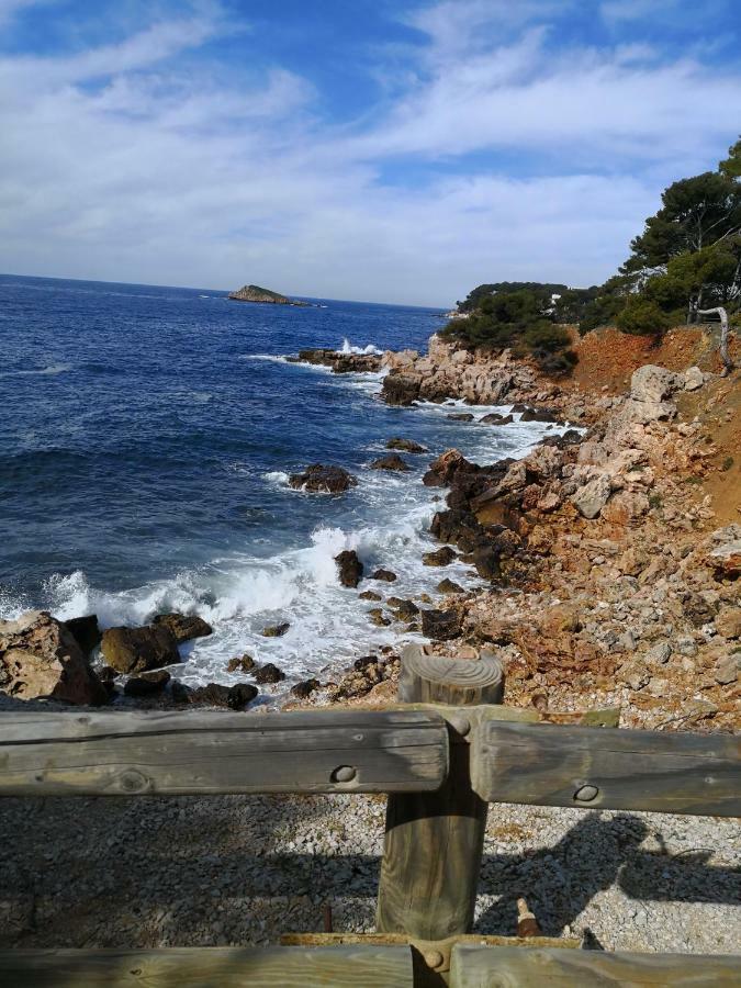 Domaine De La Coudouliere, T2 Climatise Terrasse Vue Mer Sans Vis A Vis Plage A 100M ซิ-ฟูร์-เล-ปลาจ ภายนอก รูปภาพ